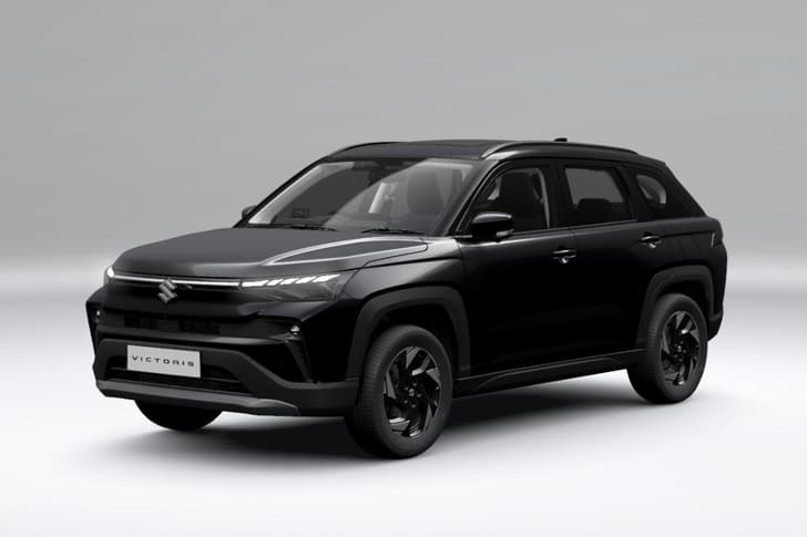 Maruti Suzuki Victoris Color Bluish Black